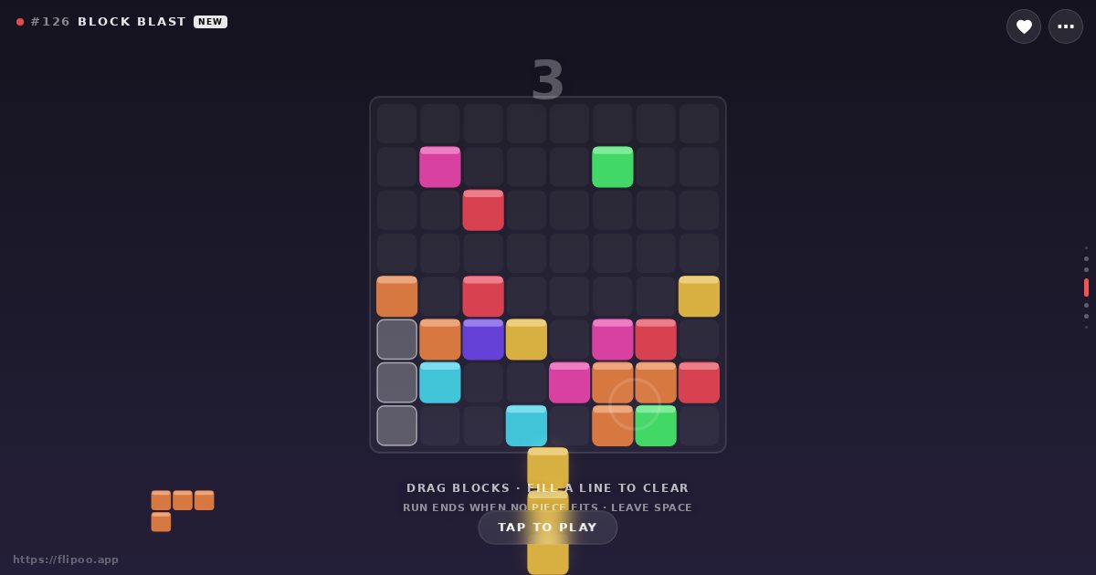 BLOCK BLAST gameplay