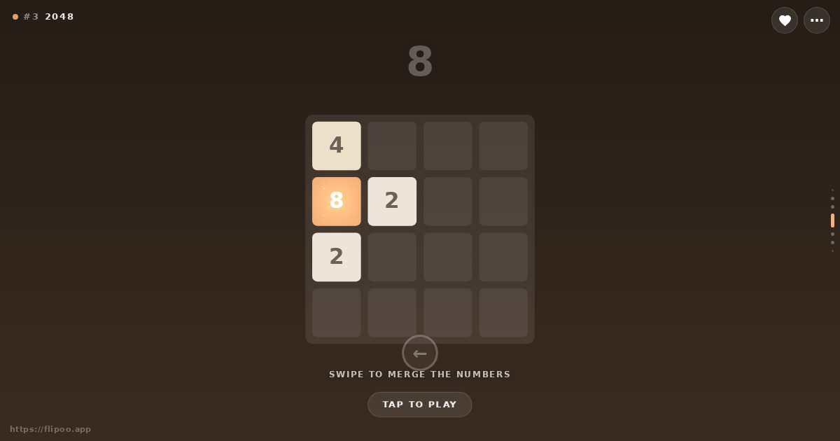 2048 gameplay