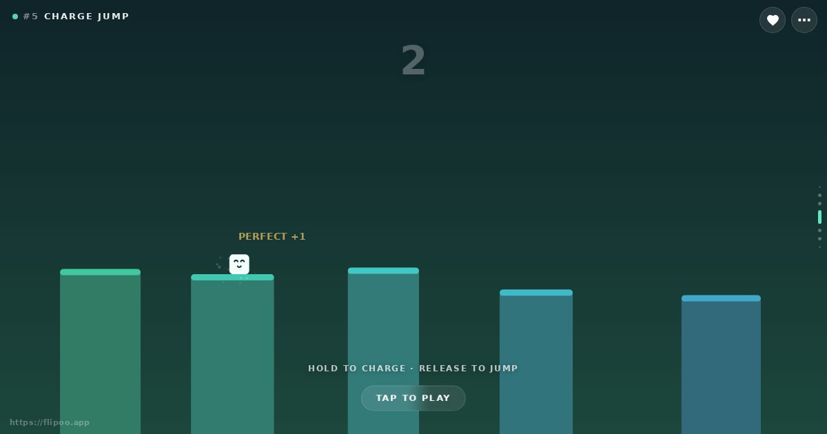 CHARGE JUMP gameplay