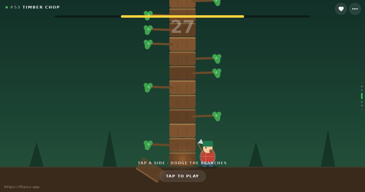TIMBER CHOP gameplay