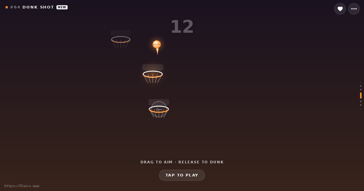 DUNK SHOT gameplay