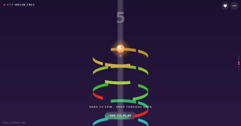 Spielszene aus HELIX FALL